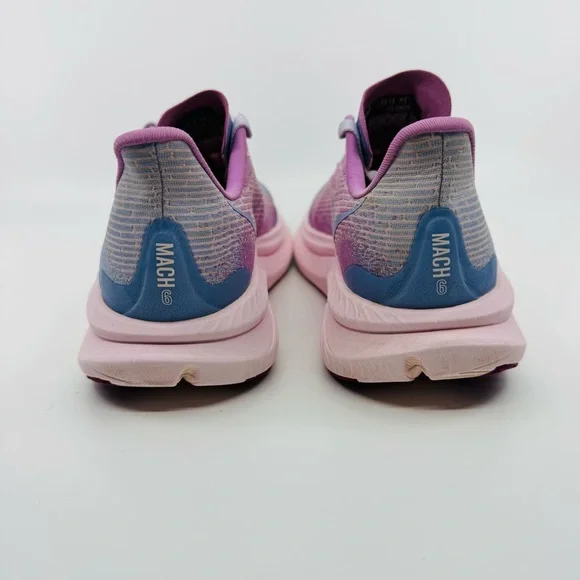 HOKA Mach 6 Youth Running Sneakers Color Grape Agate/Lupine SZ 3.5 Youth - Picture 3 of 9